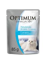 Racao-Umida-Optimum-Sache-Manutencao-de-Peso-Frango-para-Gatos-Adultos