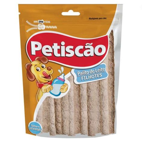 petisco_petiscao_palito_de_leite_caes_filhotes_200g petisco_petiscao_palito_de_leite_caes_filhotes_200g