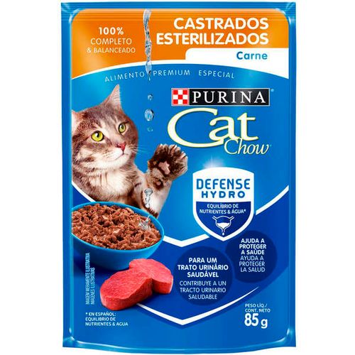 Racao_Umida_Nestle_Purina_Cat_Chow_Sache_Castrados_Carne_ao_Molho Racao_Umida_Nestle_Purina_Cat_Chow_Sache_Castrados_Carne_ao_Molho