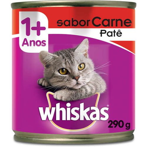 Whiskas_Racao_Lata_Pate_Carne-290g Whiskas_Racao_Lata_Pate_Carne-290g