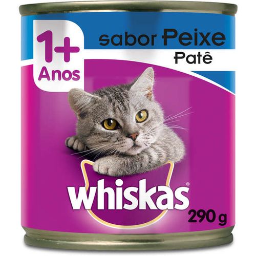 Whiskas_Racao_Lata_Pate_Peixe-290g Whiskas_Racao_Lata_Pate_Peixe-290g
