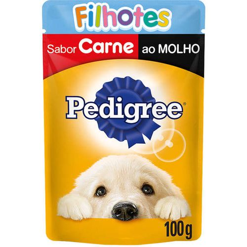 Racao_Umida_Pedigree_Sache_Carne_ao_Molho_para_Caes_Filhotes-100g Racao_Umida_Pedigree_Sache_Carne_ao_Molho_para_Caes_Filhotes-100g