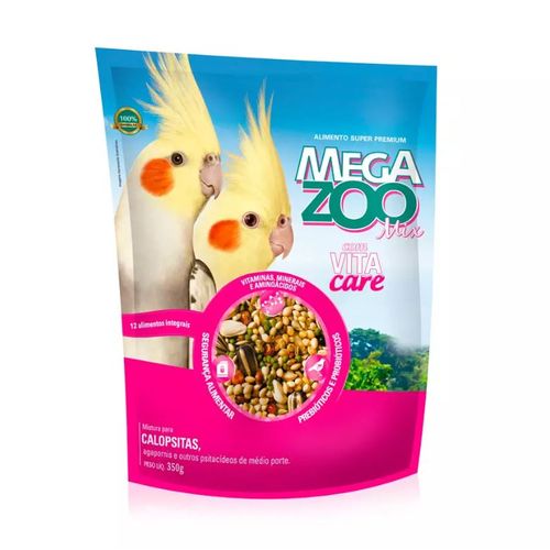 mega-zoo-mix-calopsita-agapornis-350g mega-zoo-mix-calopsita-agapornis-350g