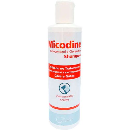 Micodine_Shampoo_Syntec_Cetoconazol_e_Clorexidine_Caes_e_Gatos_-_225_mL Micodine_Shampoo_Syntec_Cetoconazol_e_Clorexidine_Caes_e_Gatos_-_225_mL