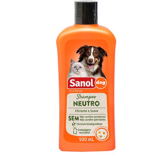 Shampoo_Sanol_Dog_Neutro_-_500_mL Shampoo_Sanol_Dog_Neutro_-_500_mL