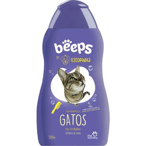 Shampoo_Pet_Society_Beeps_Estopinha_Gatos-500ml Shampoo_Pet_Society_Beeps_Estopinha_Gatos-500ml