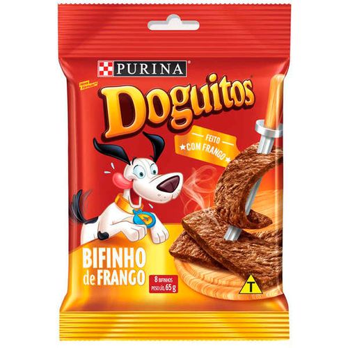 Petisco_Nestle_Purina_Doguitos_Bifinho_de_Frango_para_Caes_65g Petisco_Nestle_Purina_Doguitos_Bifinho_de_Frango_para_Caes_65g