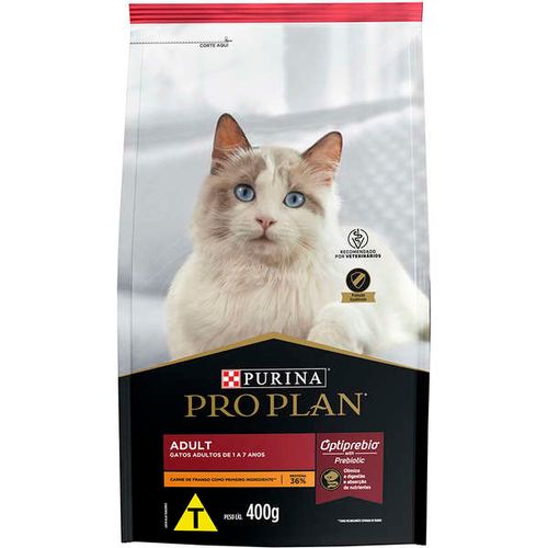 Racao_Seca_Nestle_Purina_Pro_Plan_Frango_para_Gatos_Adultos_400g Racao_Seca_Nestle_Purina_Pro_Plan_Frango_para_Gatos_Adultos_400g